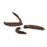 Wooden Swan Tribal Earrings OGE-001