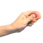 Cafe de N Bitten Donut Super Squishy (Strawberry)