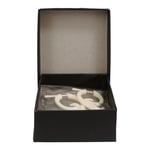 White Jasmine Curls Tribal Earrings OGE-012