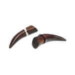 Wood Talon Buffalo Tribal Earrings OGE-006