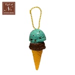 Cafe de N Double-Scoop Ice Cream Cone Super Squishy (Mint)