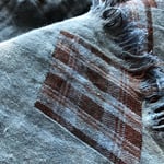 １１４×１０７　三角ストール　綿100％