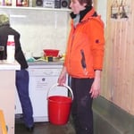 ... gequietscht (vor Graus)