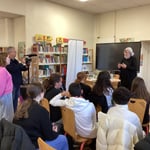 Les élèves déclament leur texte d'éloquence