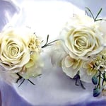 ￥1500x2  7x8x8＆8x10x8　アートフラワーコサージュ