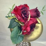 ￥1500  10×11x6　アートフラワーコサージュ