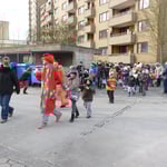 Der Zug bewegte sich weiter....