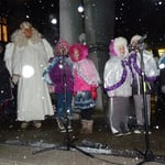 Die Kindersinggruppe mit Nikolas Kurenkov