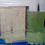 acryl auf leinen - 100 x 100