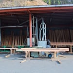 モルダー機械の加工場所です。