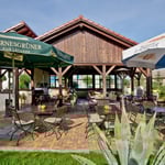 Biergarten zum Gasthof Maxen. Foto: © J. Meißner