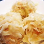 えびしゅうまい エネルギー；108㌔㌍　　タンパク質；8.9㌘　　塩分；0.7㌘