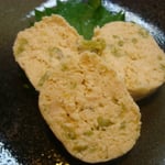 みそミートローフ エネルギー；102㌔㌍　　タンパク質；11.4㌘　　塩分；0.5㌘