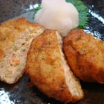 やわらかさつま揚げ エネルギー；126㌔㌍　　タンパク質；13.0㌘　　塩分；0.8㌘