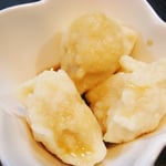 豆腐のみたらし団子風 エネルギー；98㌔㌍　　タンパク質；3.0㌘　　塩分；0.6㌘