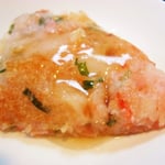 大根もち エネルギー；52㌔㌍　タンパク質；1.2㌘塩分；0.5㌘　