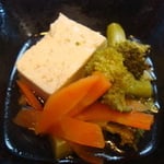 華風煮 エネルギー；90㌔㌍　　タンパク質；5.8㌘　　塩分；0.8㌘