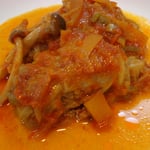 ロールキャベツ：エネルギー；176㌔㌍　　タンパク質；12.1㌘　塩分；1.0㌘