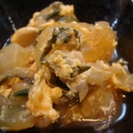 青梗菜の卵とじ エネルギー；72㌔㌍　　タンパク質；4.0㌘　　塩分；0.8㌘