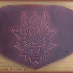 Baudrier en cuir "La Meute".