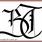 Croquis initiales "BT".