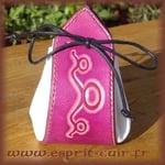 Bourse en cuir "Taureau".