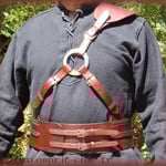 Baudrier en cuir Wene.