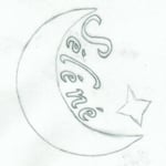 Croquis "Sélène" réalisé par Esprit Cuir.