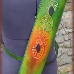 Carquois en cuir "Arbre de vie".