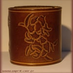 Bracelet en cuir "S".