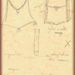 Croquis aumônière.