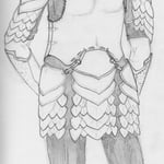 Croquis armure "Ahuïntal".