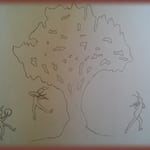 Croquis "arbre" réalisé par la Cliente.