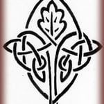 Croquis "Entrelacs chêne" réalisé par le Client.