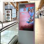 Verkabelung von Infopoints im Einkaufszentrum Inntalcenter Telfs