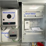Wechselrichter, Ohmpilot und Smart Meter einer 10kWp Anlage