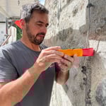 Überprüfung Blitzableiter mittels Erdungsmessgerät, Pfarrkirche Rietz