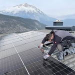 PV-Anlage 10kWp auf Bitumendach, Rietz