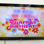 誕生日会モニター