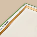 Leinwanddruck "Gedanken" - Rückseite