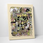 Leinwanddruck "Träume"