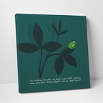 Leinwanddruck "Respekt"