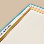 Leinwanddruck "Ja, das ist so." – Rückseite