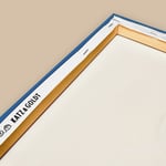 Leinwanddruck "Zitrone" - Rückseite