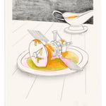 Risographie "Raumsonde in Rahmsoße"