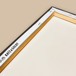 Leinwanddruck "Der fette Vogel bricht den Ast"