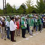 さあ～！！怪我のないように頑張って～♬