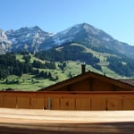 Balkon Aussicht gegen Osten