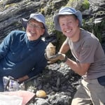 Schöne Bergkristalle können geborgen werden