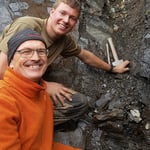 Richi und Hannes am Strahlen - Graubünden Schweiz